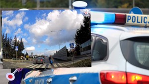 Centymetry od tragedii na przejściu dla pieszych. Kierowca wpadł przez nagranie
