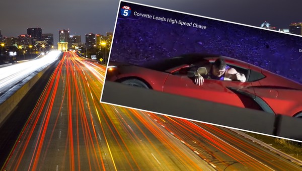 Kierowca pędził autostradą 160 km/h i goniło go kilkanaście radiowozów