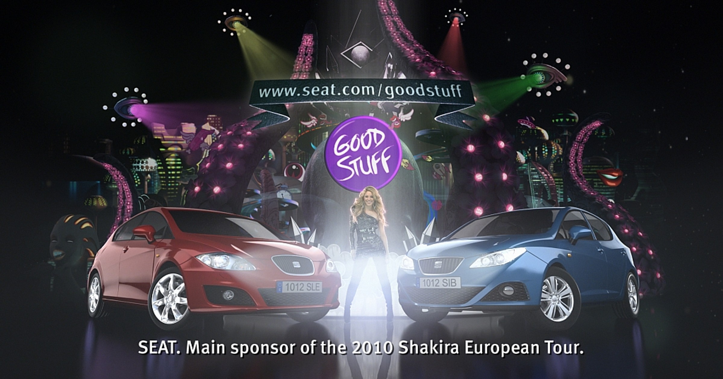 Seat - Shakira w krainie czarów