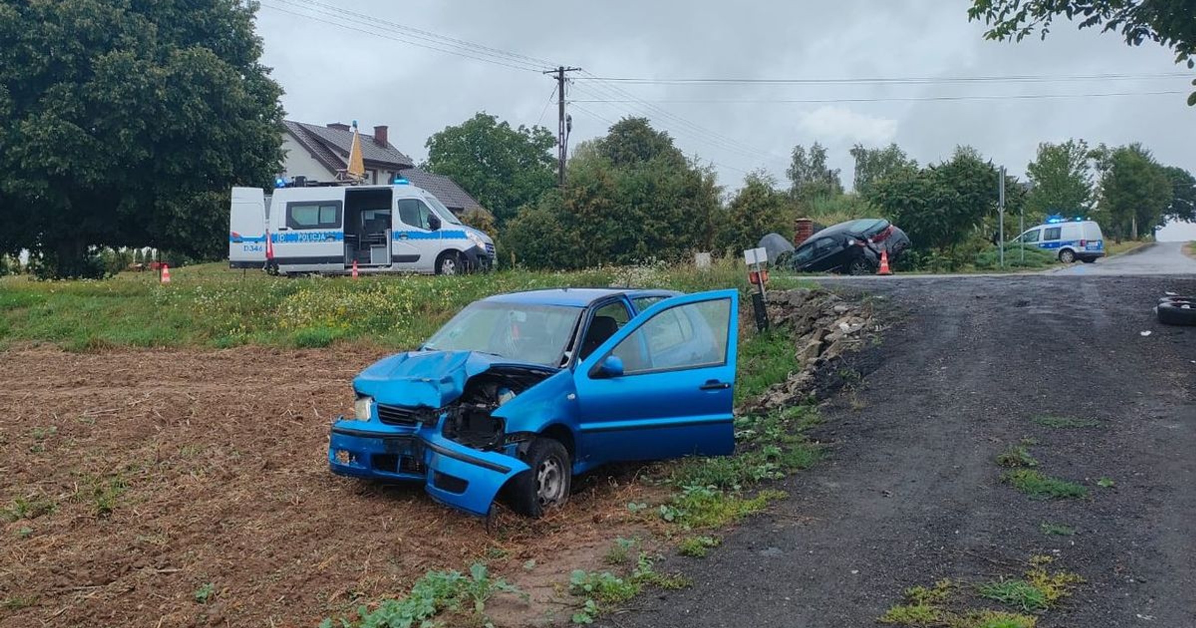Spowodował wypadek. Policjanci go sprawdzili i prawda wyszła na jaw