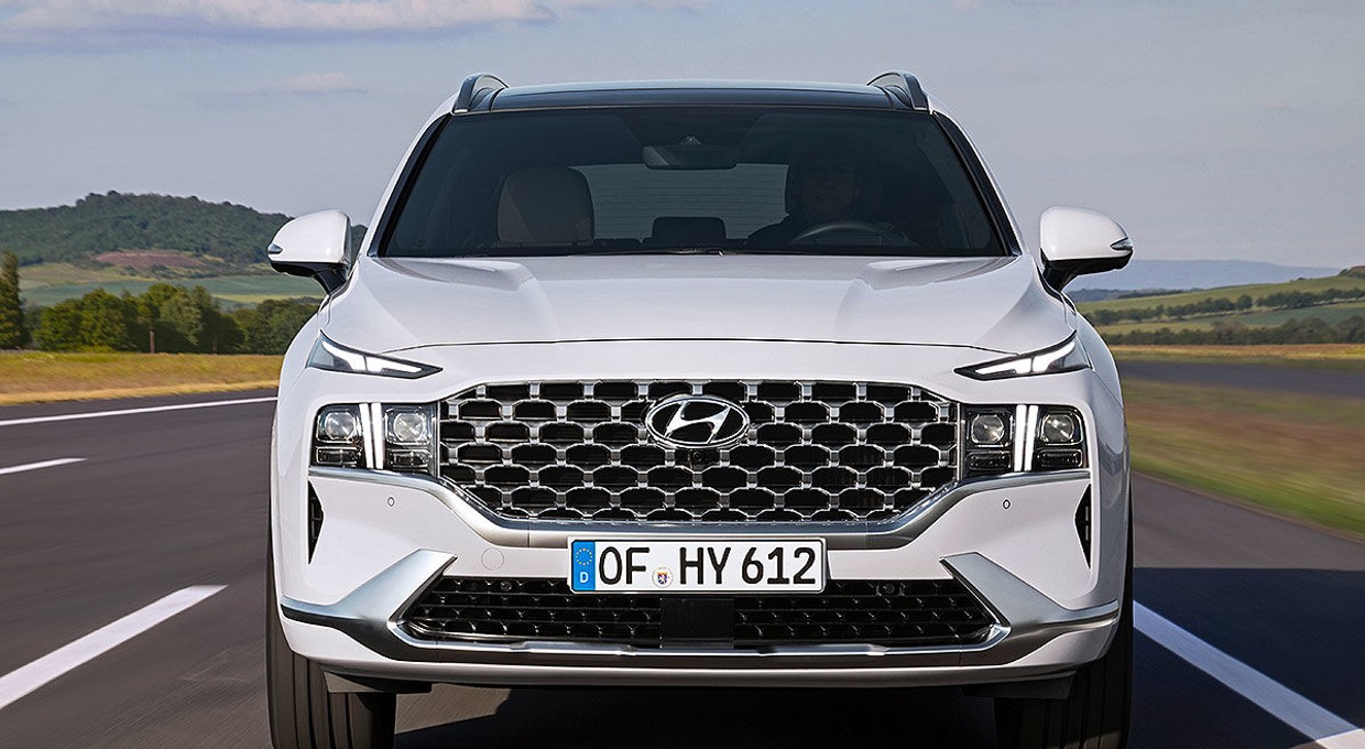 Hyundai Santa Fe po liftingu - nowa twarz