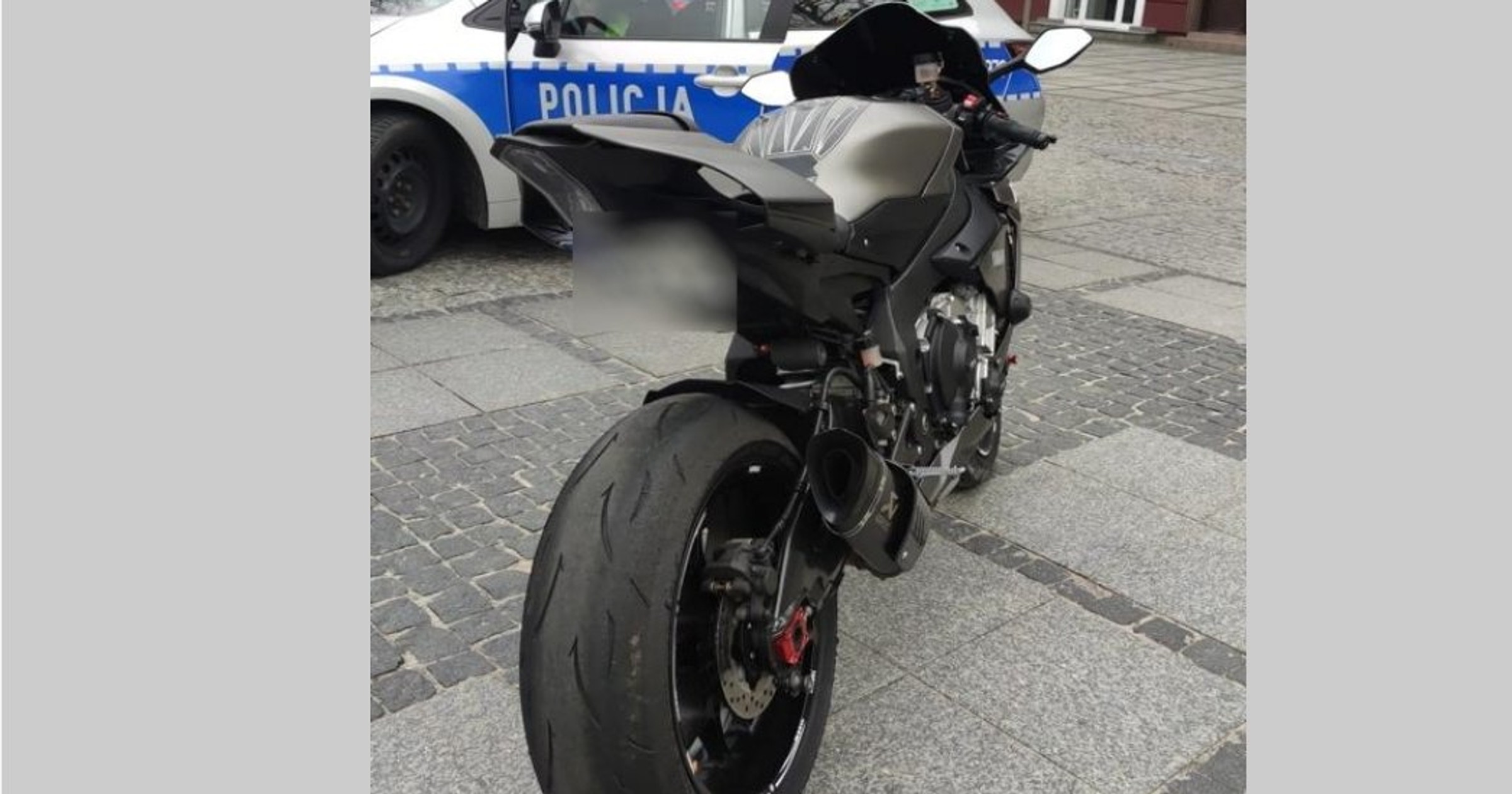 Motocyklista uciekał ulicami Częstochowy z prędkością 170 km/h
