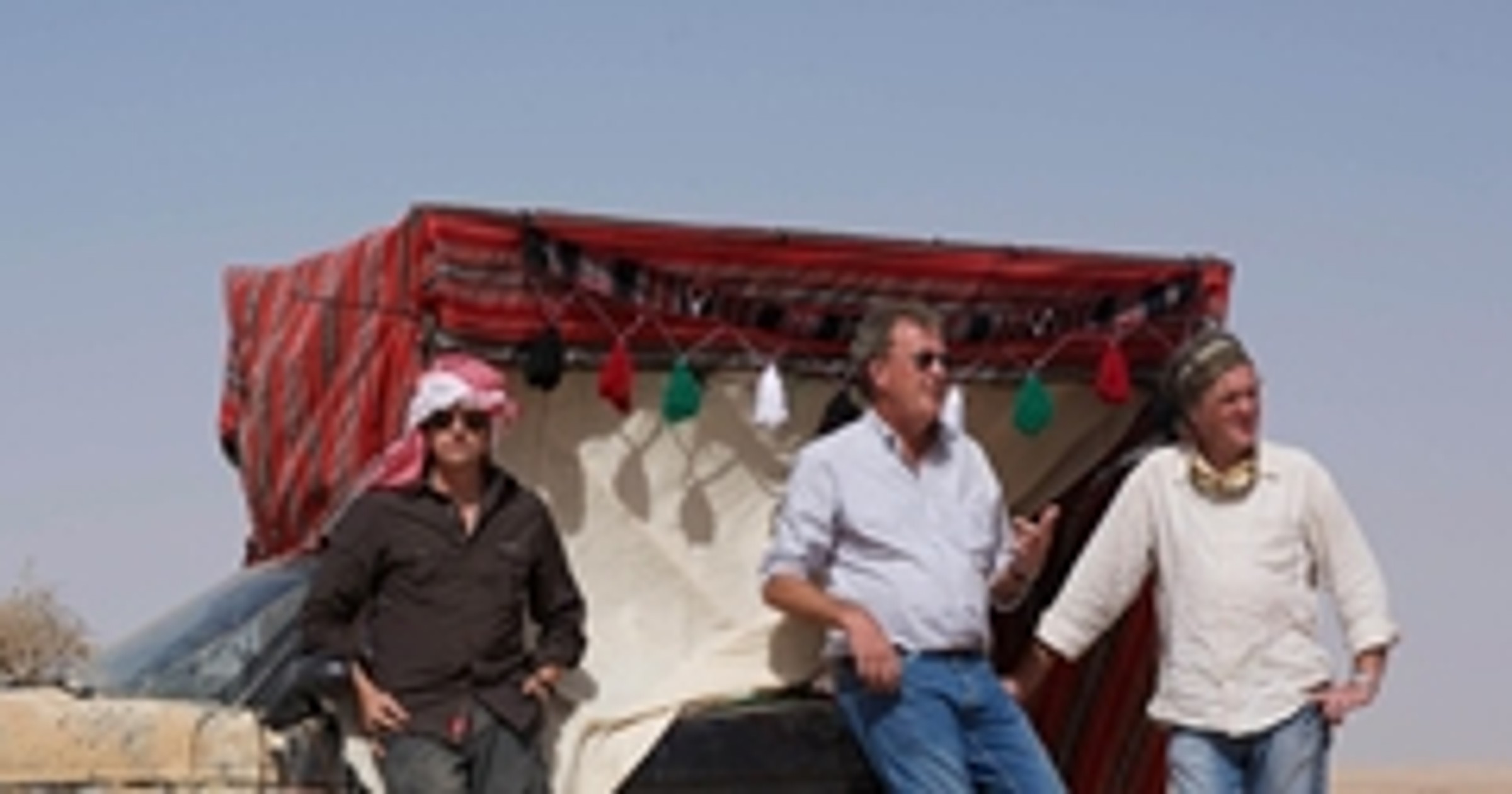 Top Gear przywiózł prezenty dla Jezusa