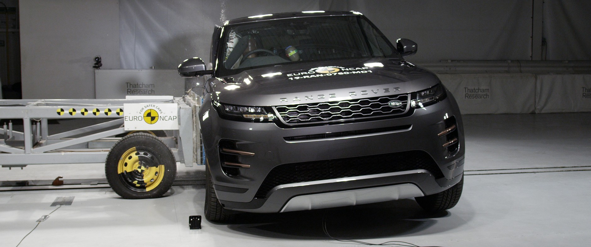 Crash-test Range Rover Evoque II