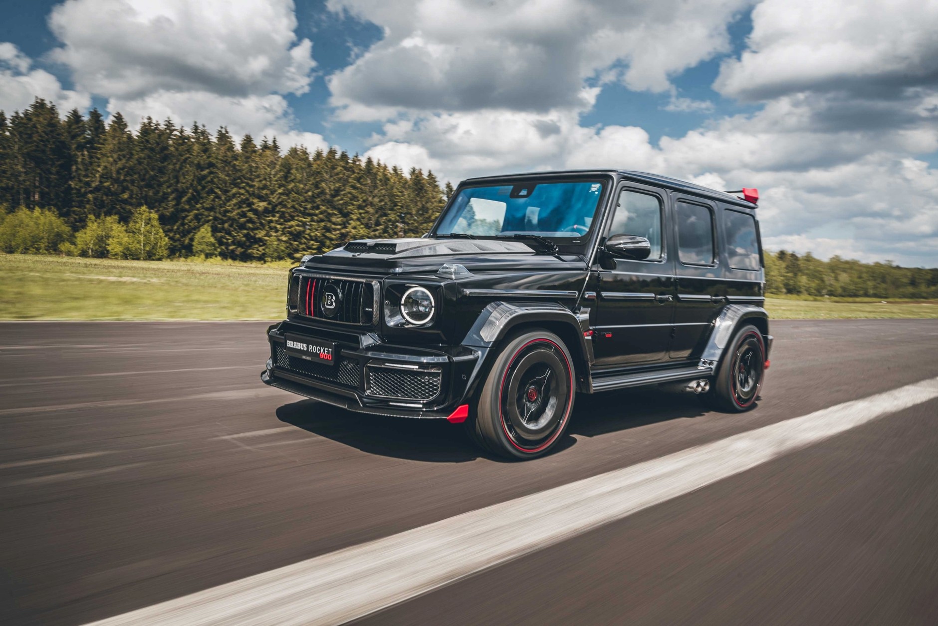 Brabus 900 Rocket Edition - Mercedes Klasy G na sterydach
