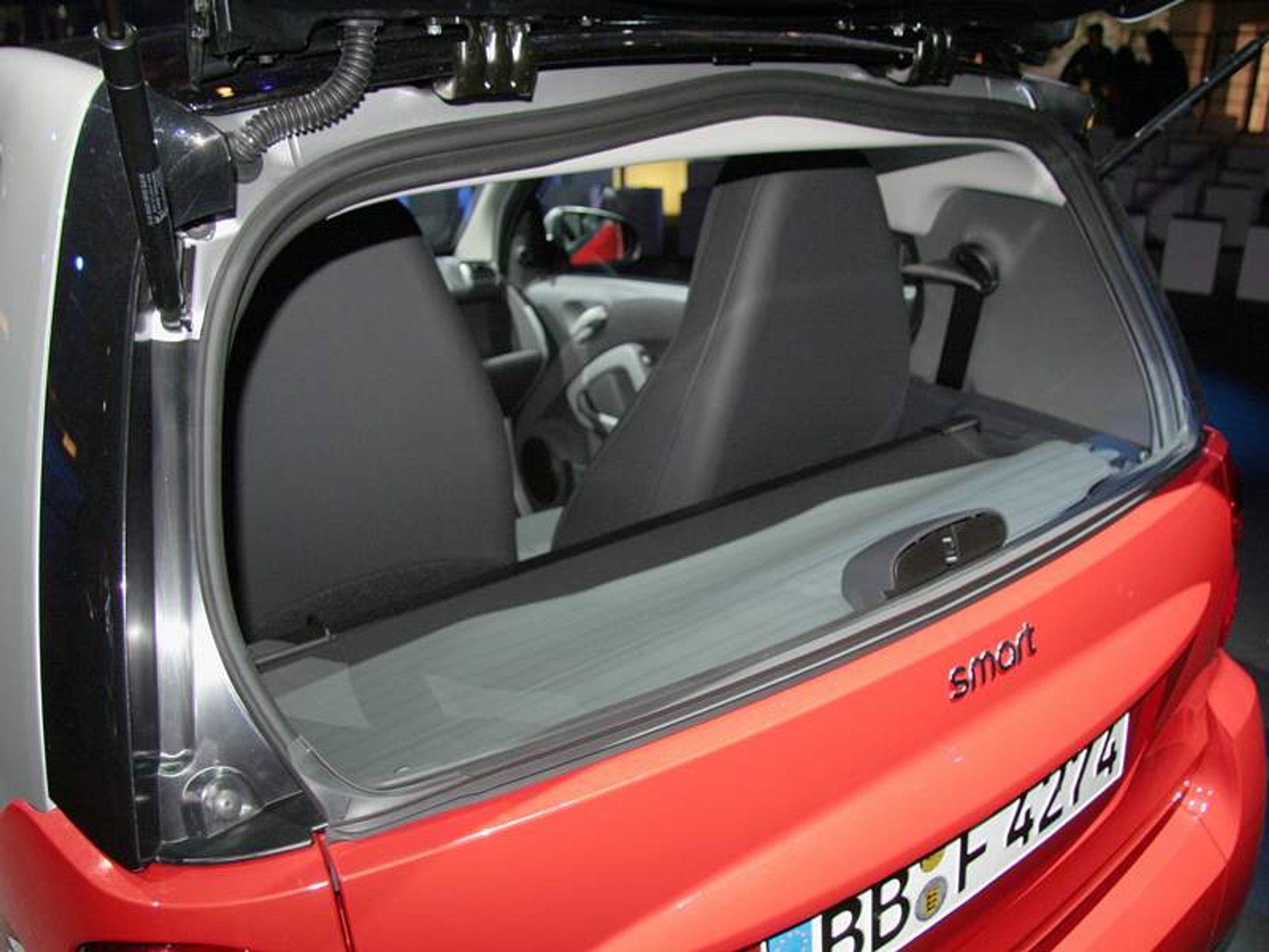 Smart ForTwo: premiera na dachu