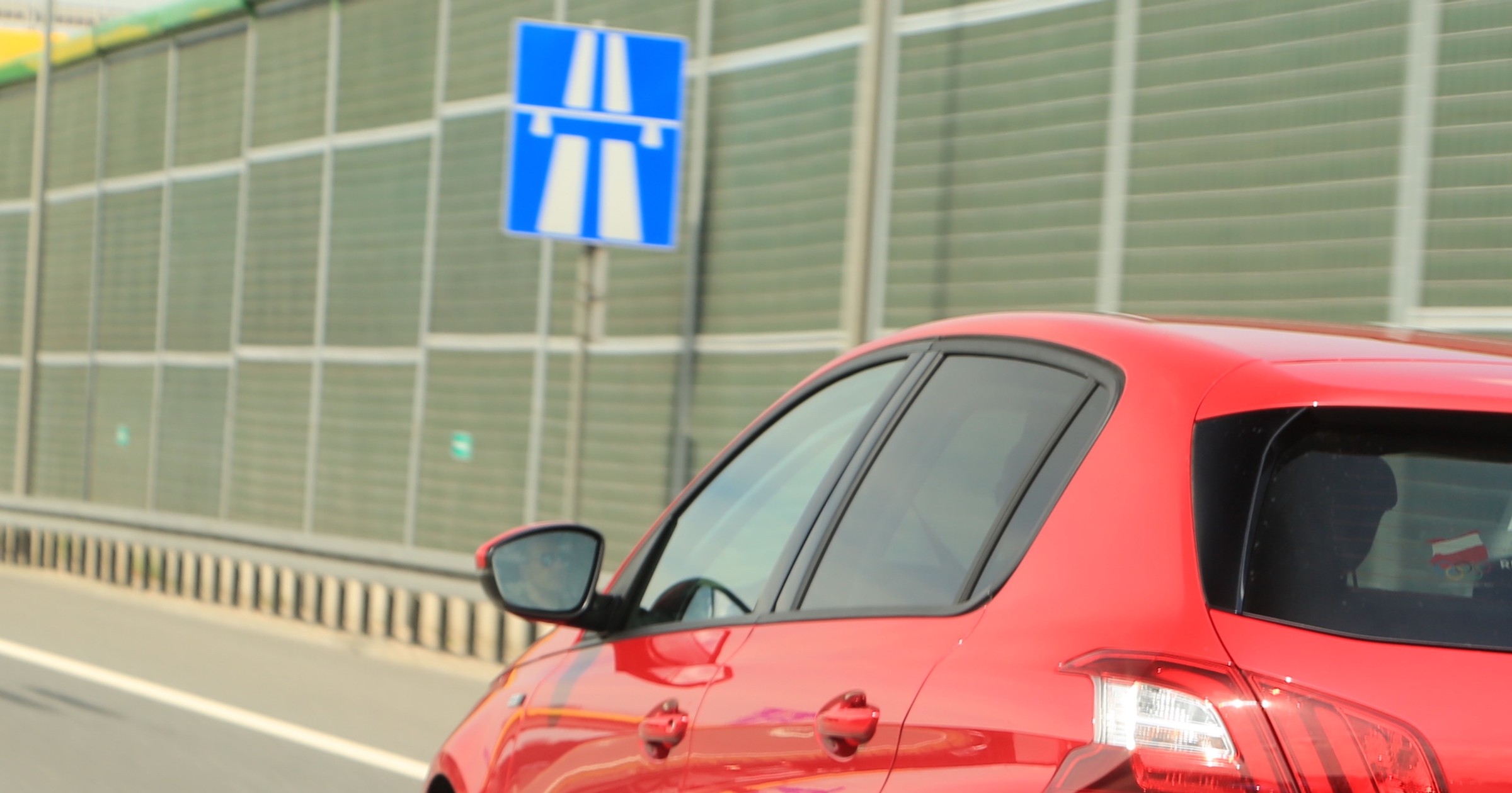 Wjazd na autostradę - zdjęcie ilustracyjne