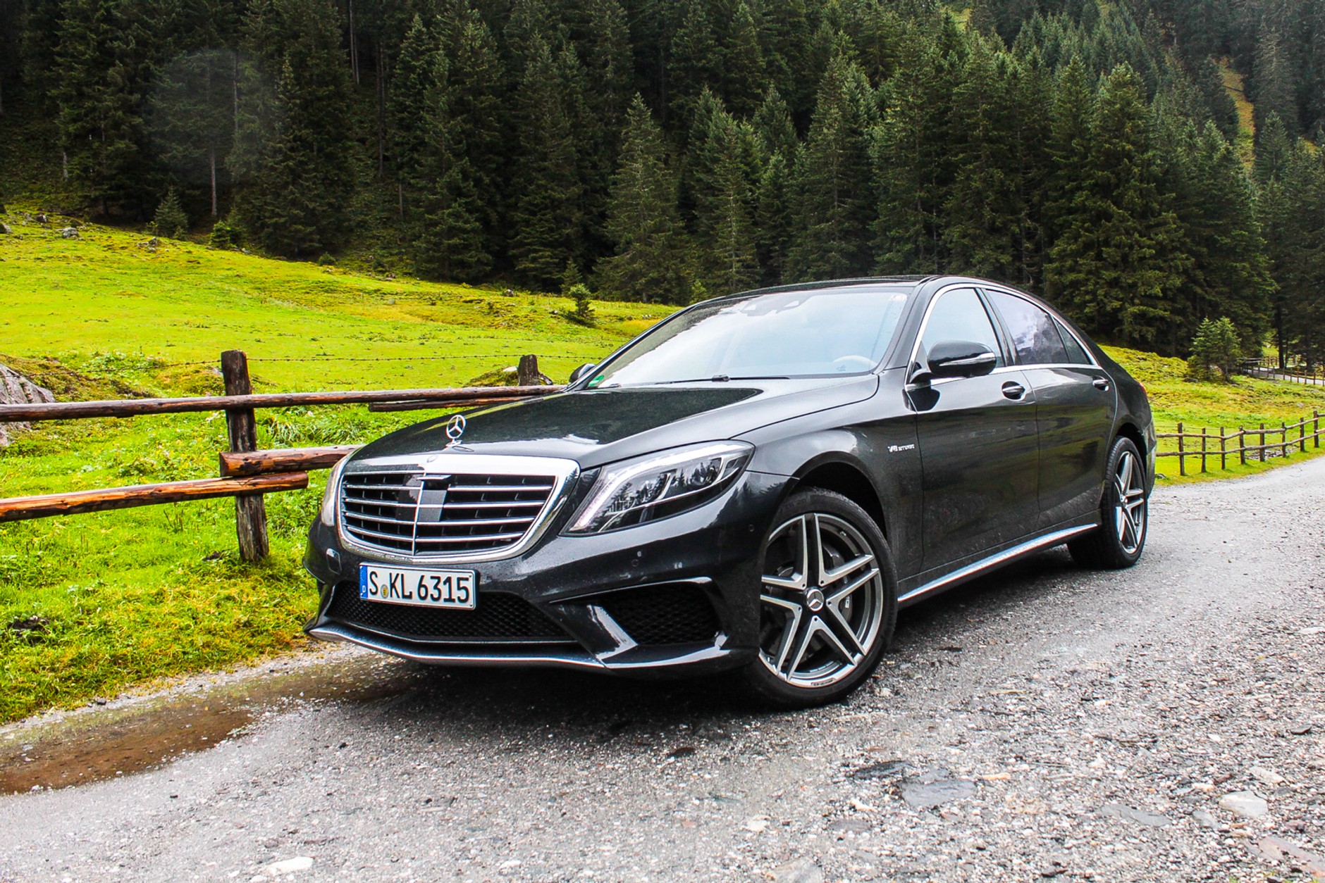 Mercedes S 63 AMG (pierwsza jazda)