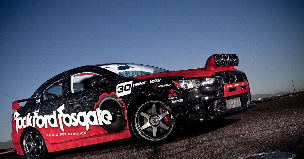 Rockford Fosgate: Mitsubishi Lancer EVO X