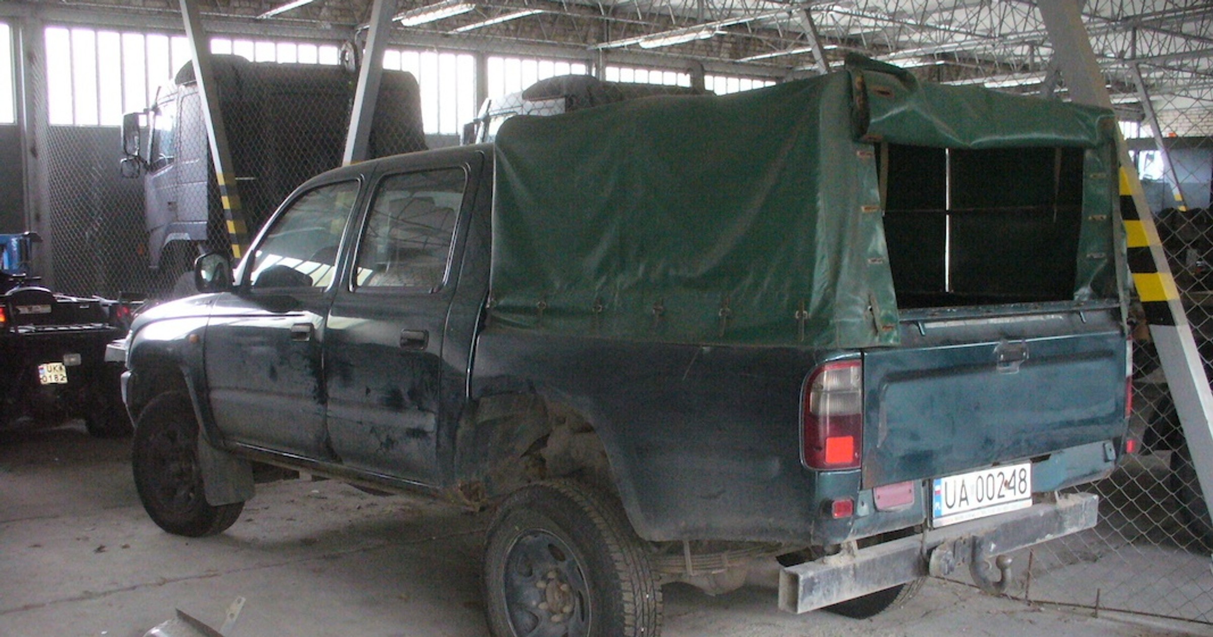 Toyota Hilux z polskiego wojska
