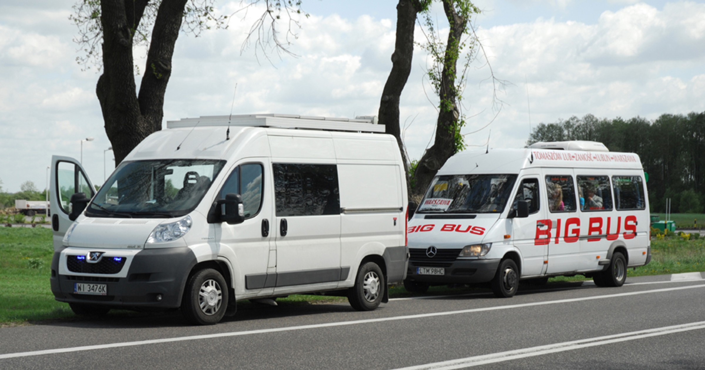 Busy łamią przepisy ruchu drogowego!