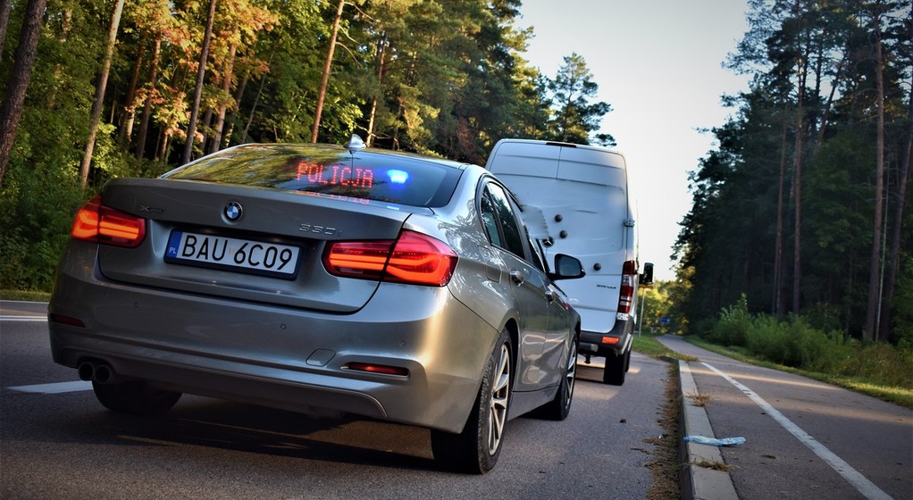 Augustowscy policjanci odzyskali busa skradzionego w Warszawie