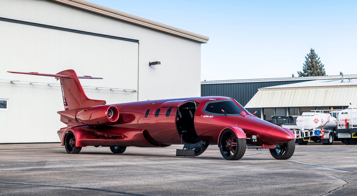 Limo-Jet, czyli limuzyna w kształcie odrzutowca