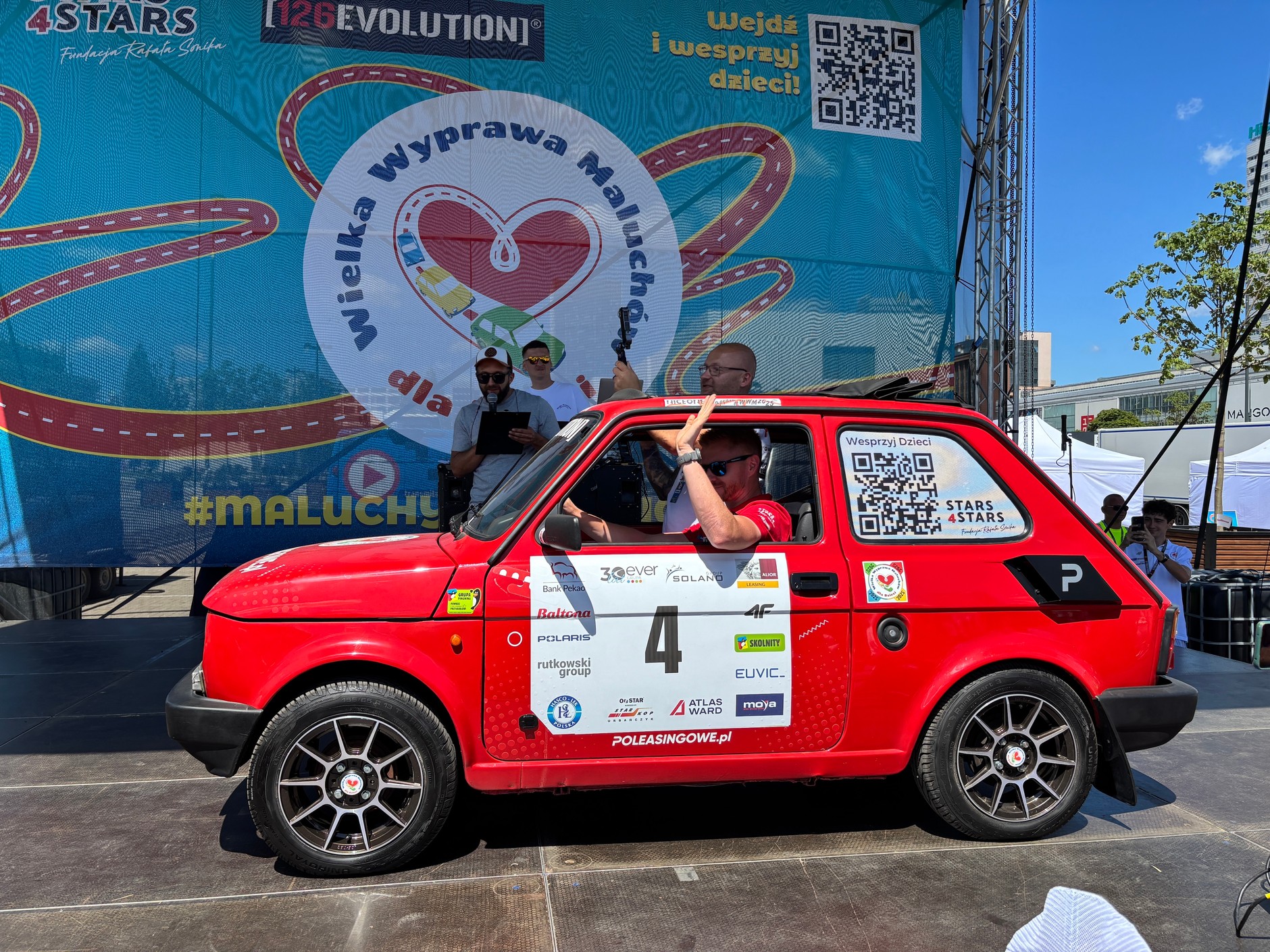 Wielka Wyprawa Maluchów 2025: start w Warszawie