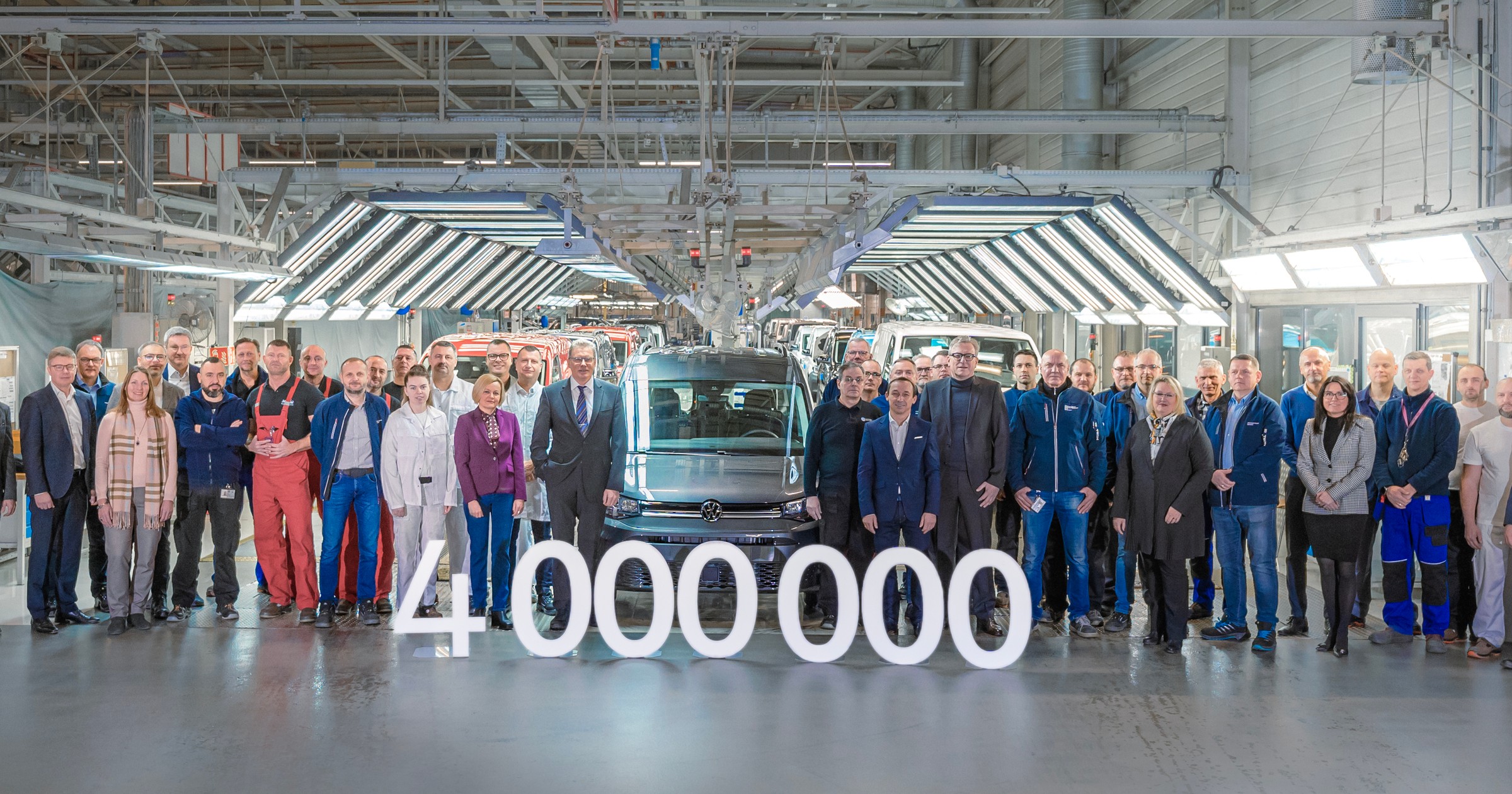 Mury zakładów Volkswagena w Poznaniu i Białężycach koło Wrześni opuściły już cztery miliony pojazdów