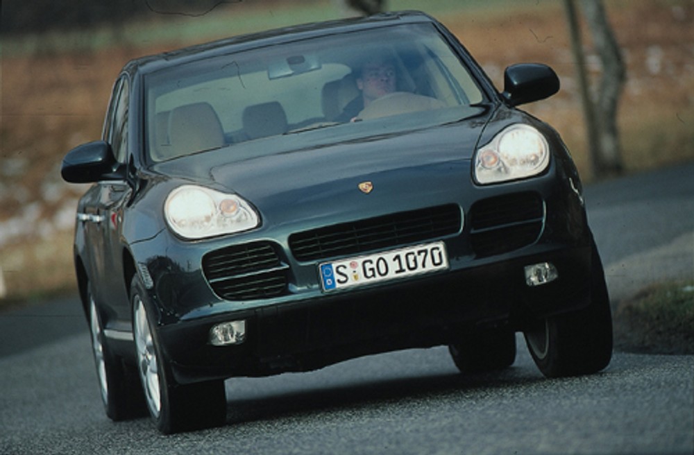 Porsche Ceyennne S kontra Mercedes ML 55 AMG i BMW X5 4.6is - strarcie terenówek dla bogatych