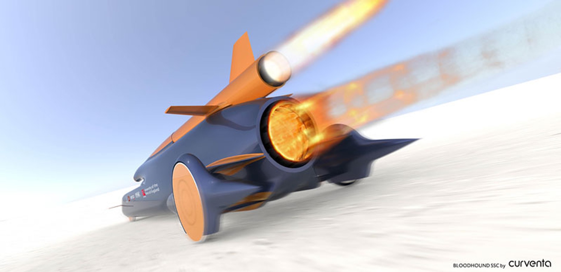 Bloodhound SSC: pojazd, który zdolny jest osiagnąć 1000 mph (1609 km/h)