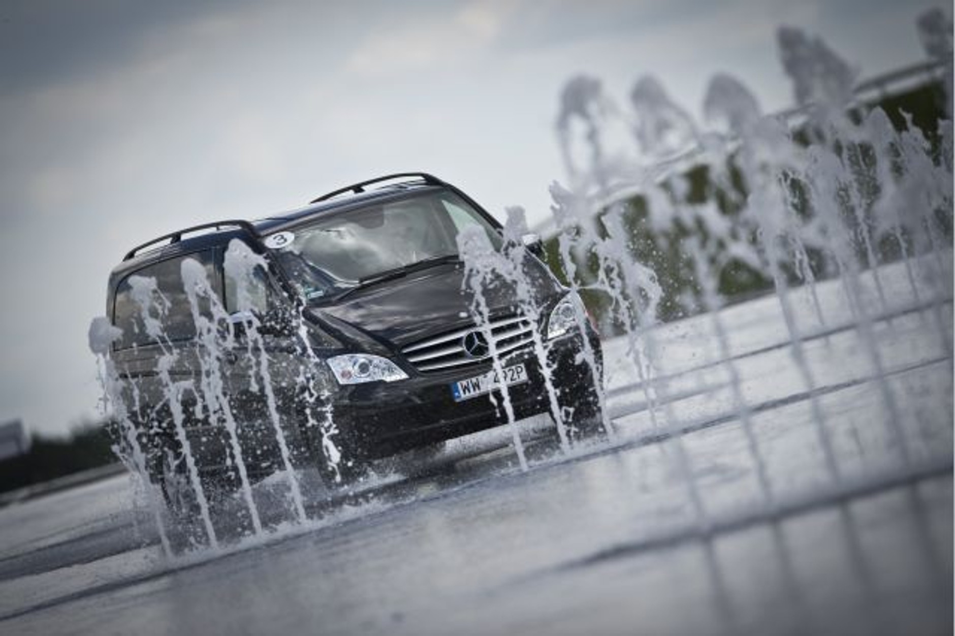 Próba przedzawałowa z Mercedesem