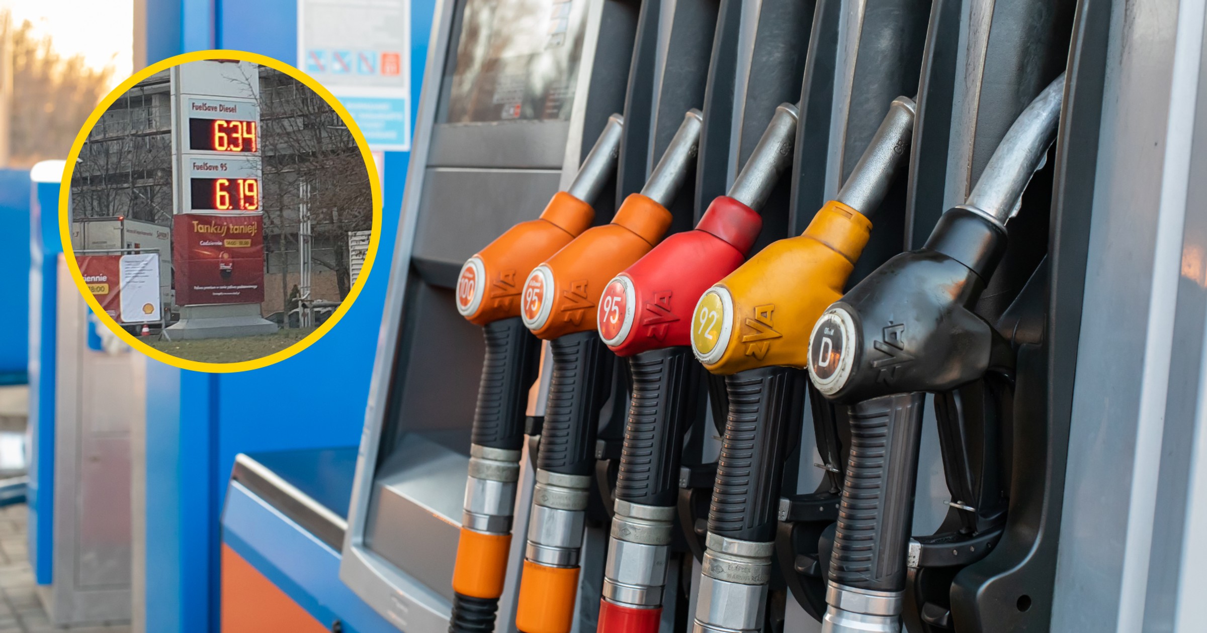 Podwyżki cen paliw na stacjach