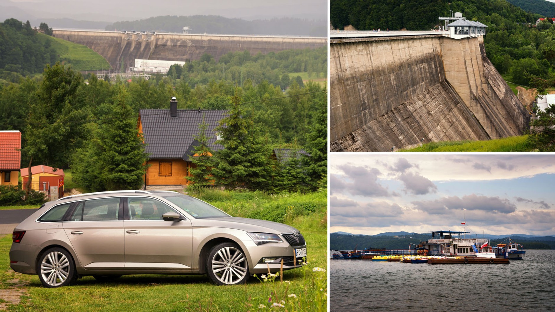 Połoniny, skanseny i kolejki - Skodą Superb zwiedzamy Bieszczady