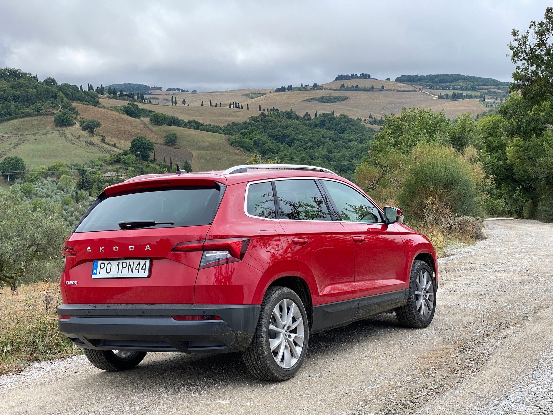 Skodą Karoq do Toskanii