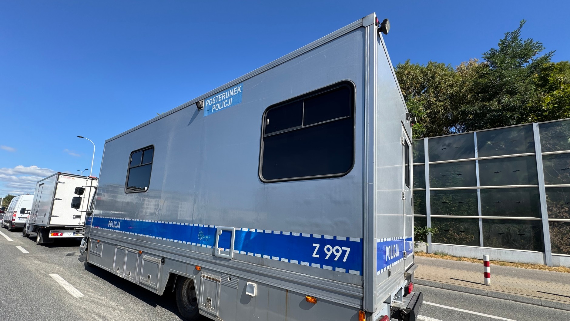Mobilny posterunek policji