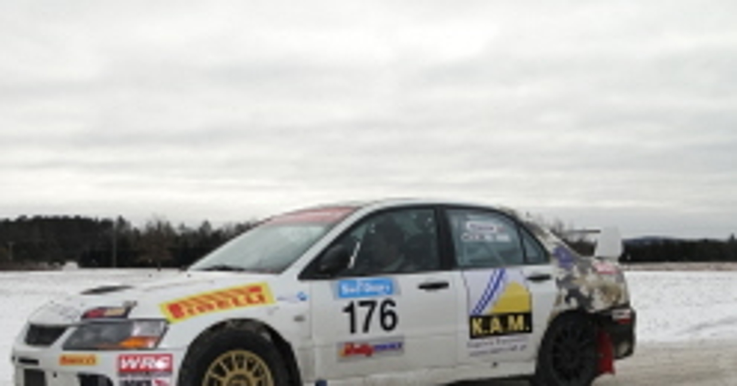Sno Drift Rally: Mancin i Wisławski na mecie