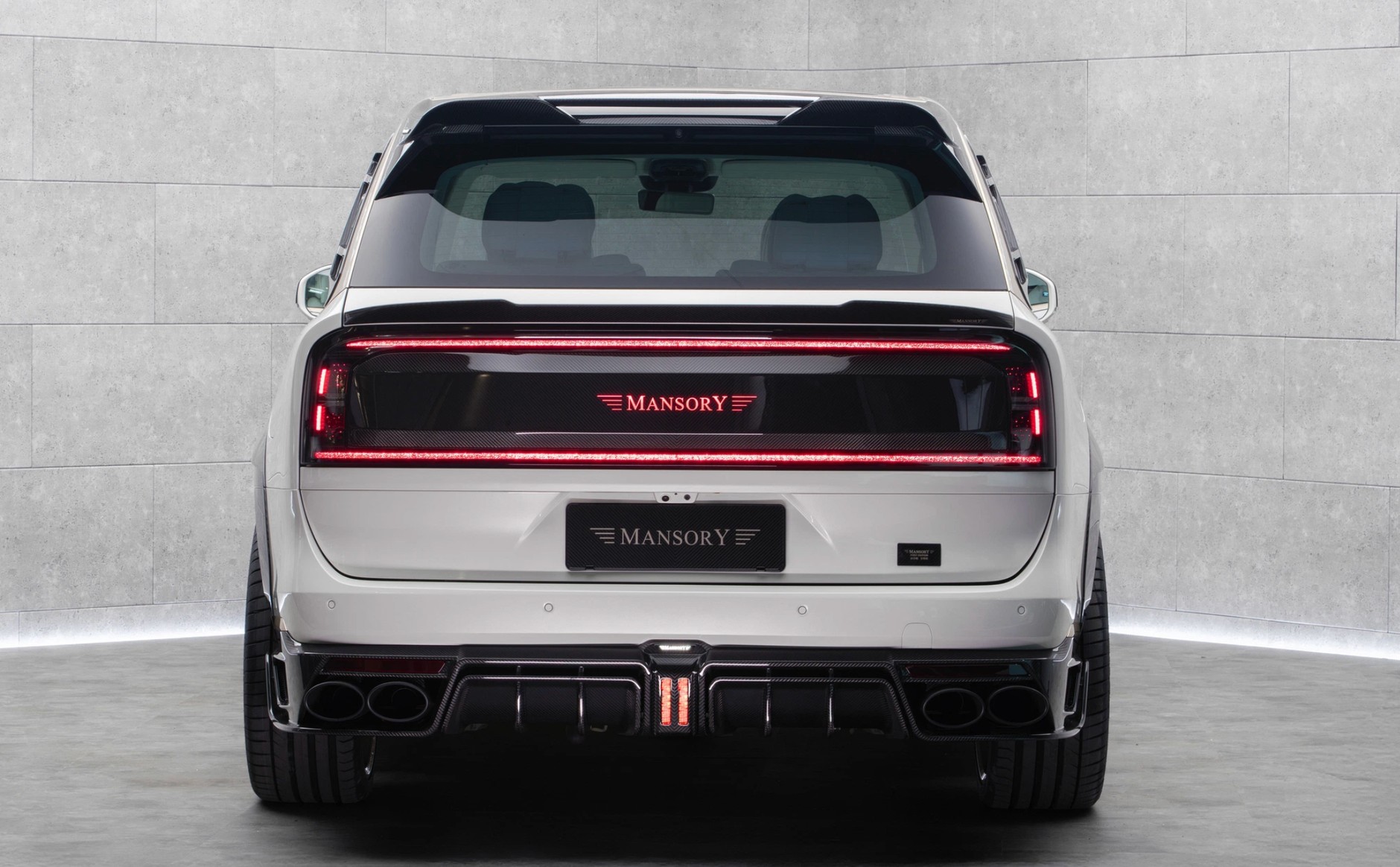 Zeekr 9X po tuniungu Mansory