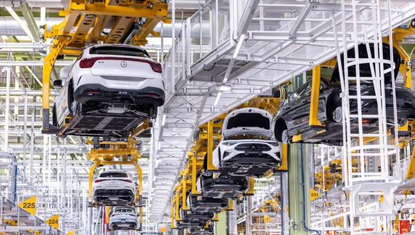 Zakład produkcyjny Mercedes w Rastatt.