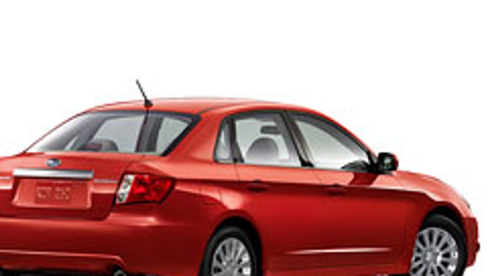 Subaru Impreza: sedan również w Europie