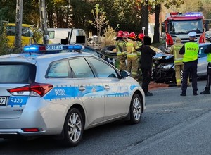 33-latek zjechał "na czołówkę".  Miał prawie 0,4 promila