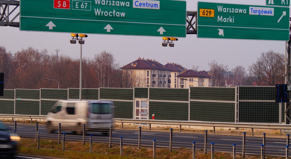 Odcinkowy pomiar prędkości na trasie S8 już działa