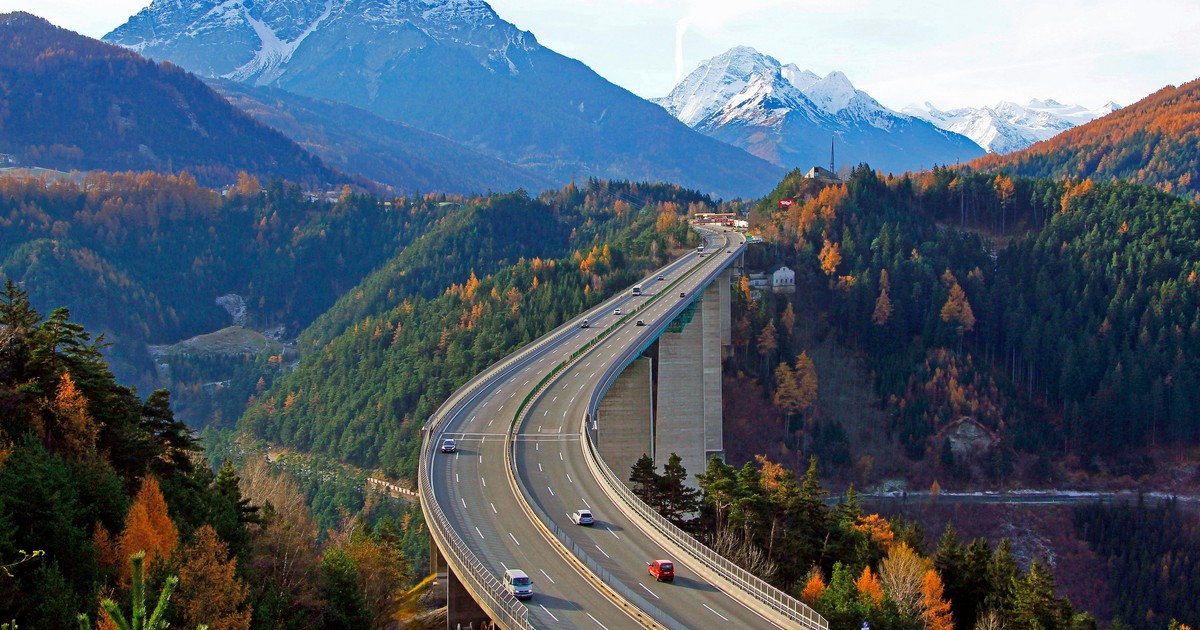 Autostrada w Austrii (zdj. ilustracyjne)