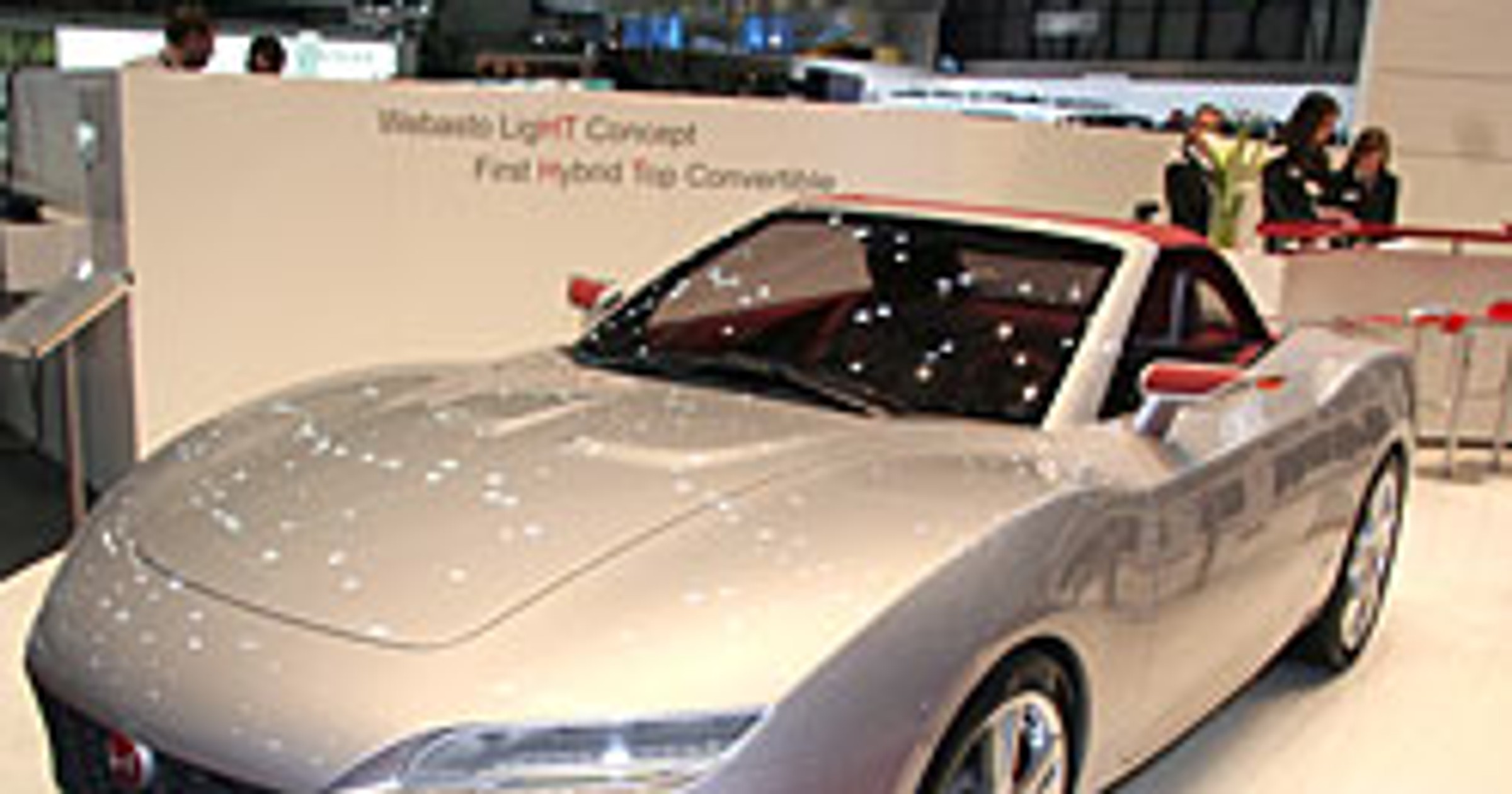 Genewa 2008: Webasto Concept Light – składany dach o minimalnej masie