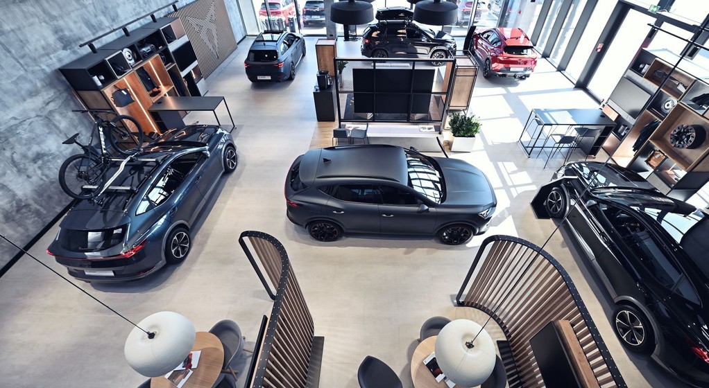 Salon samochodowy marki Cupra