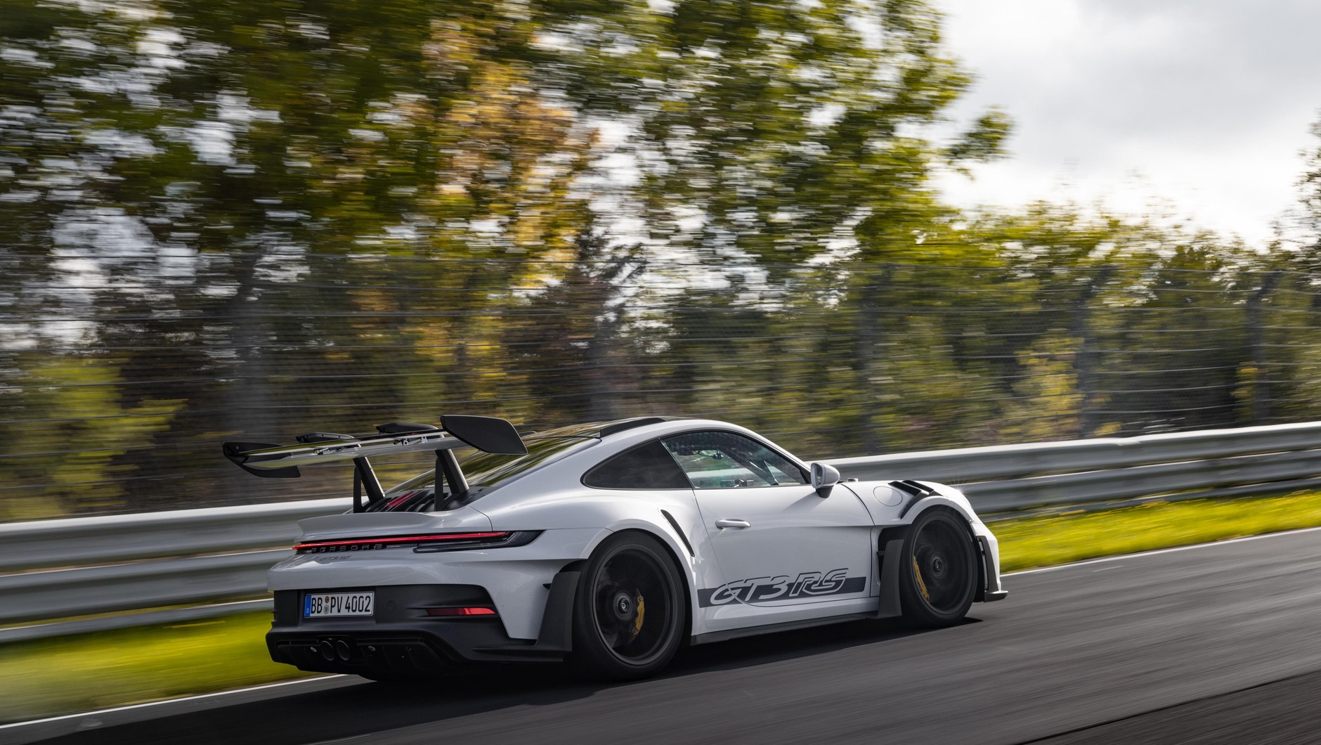Porsche 911 GT3 RS na Nordschleife