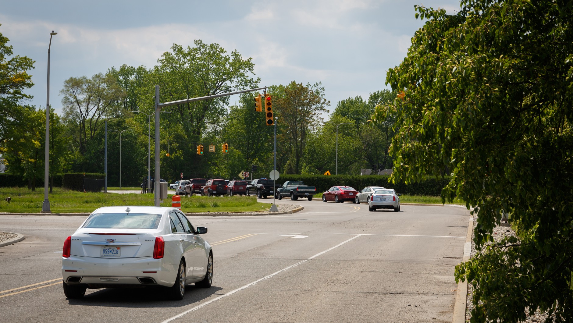 Cadillac CTS z systemem V2I - testy w Michigan