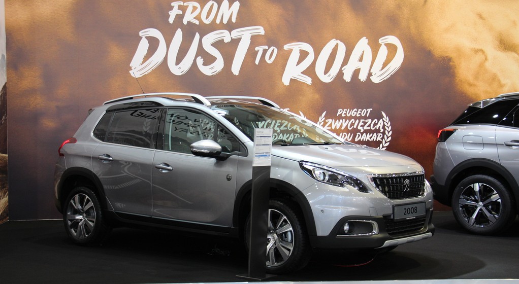 Peugeot podczas Poznań Motor Show