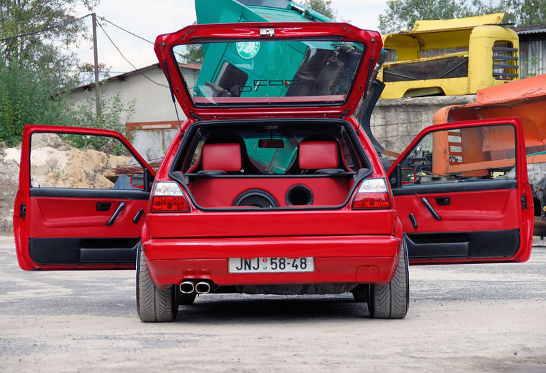 Garaż tunera: VW Golf 1.8 Turbo - wyjątkowy tuning