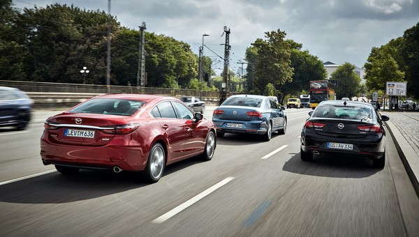 Porównanie - Mazda 6, Opel Insignia, Volkswagen Passat