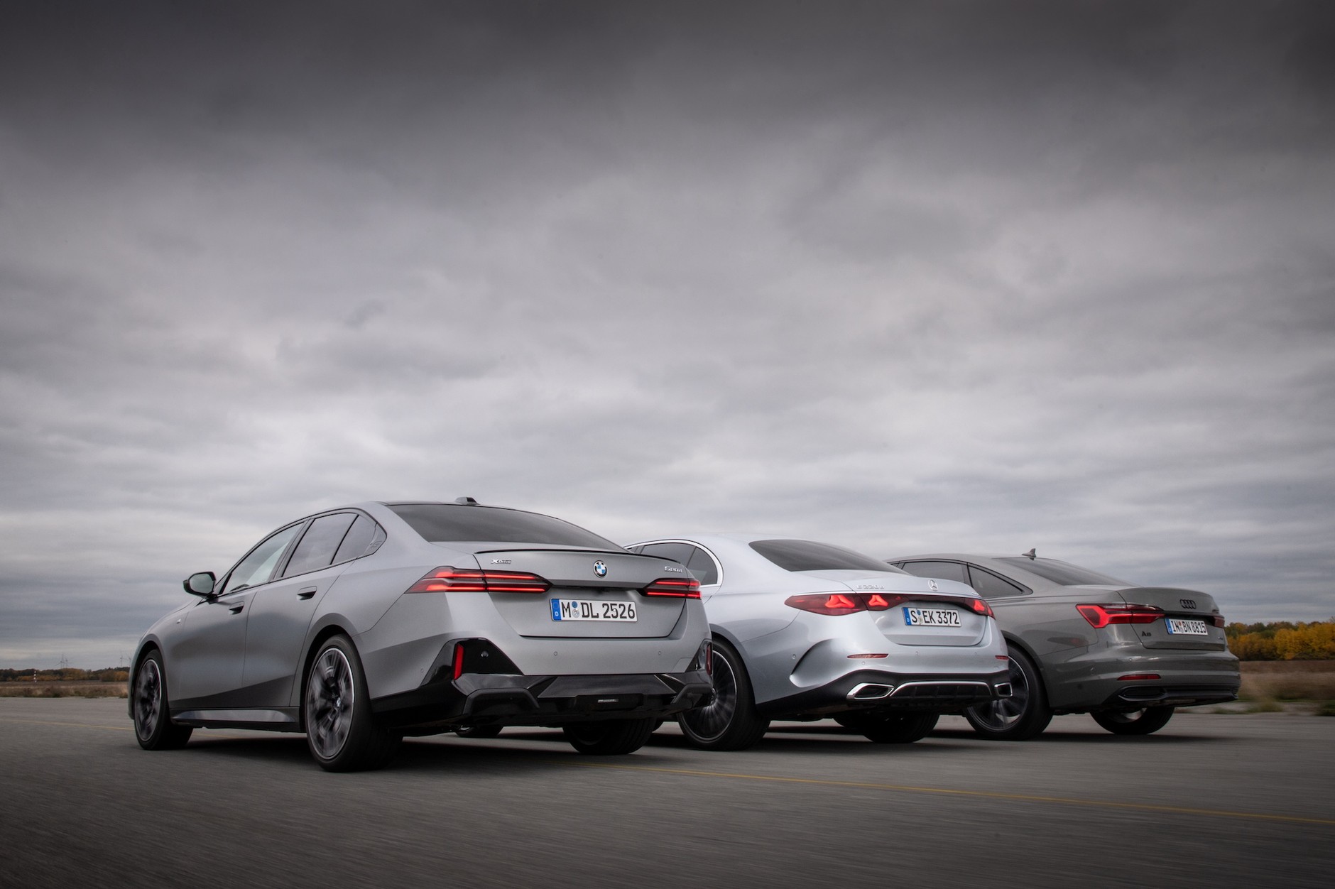 Audi A6, BMW serii 5, Mercedes klasy E