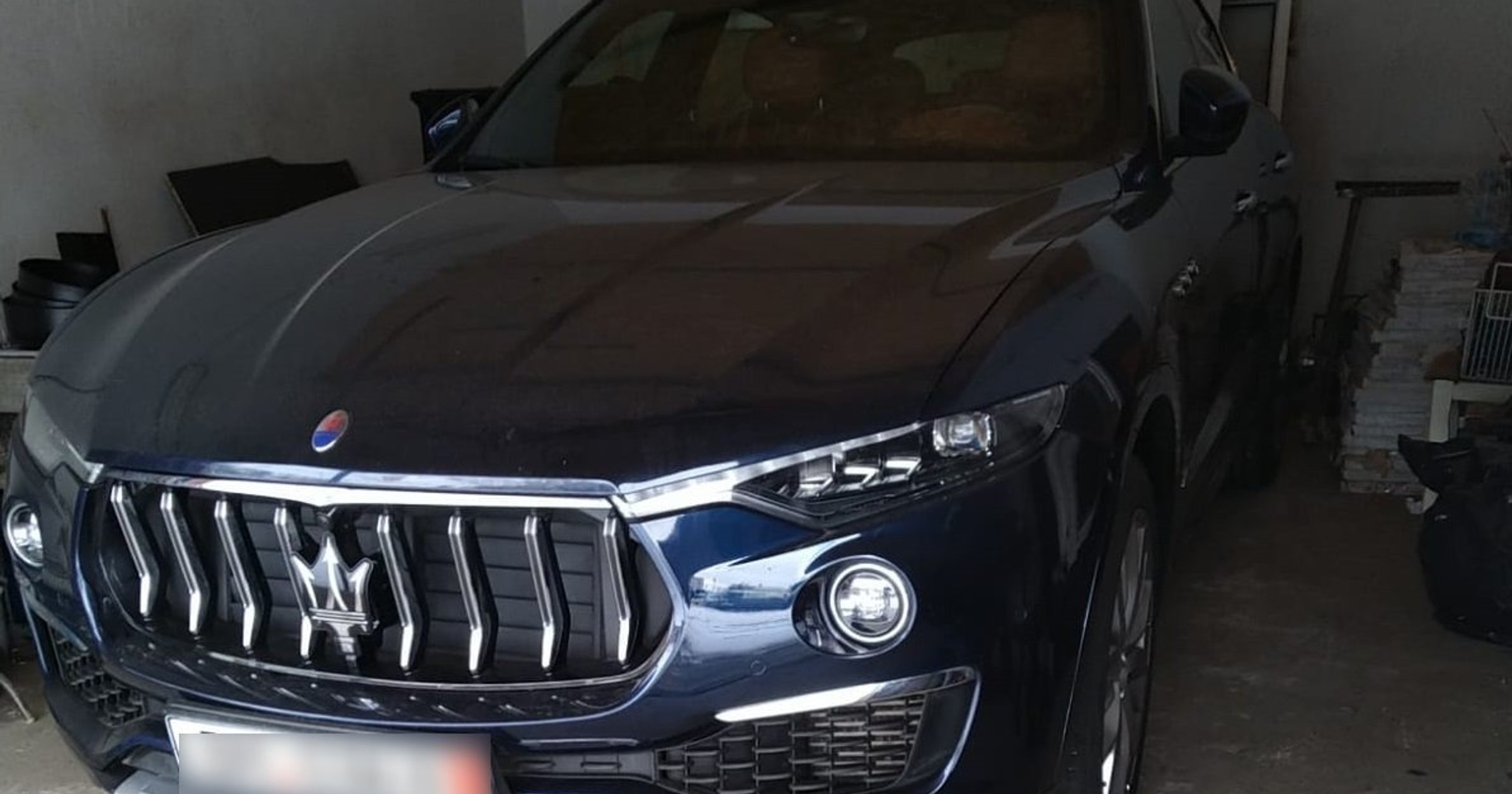Skradzione Maserati Levante