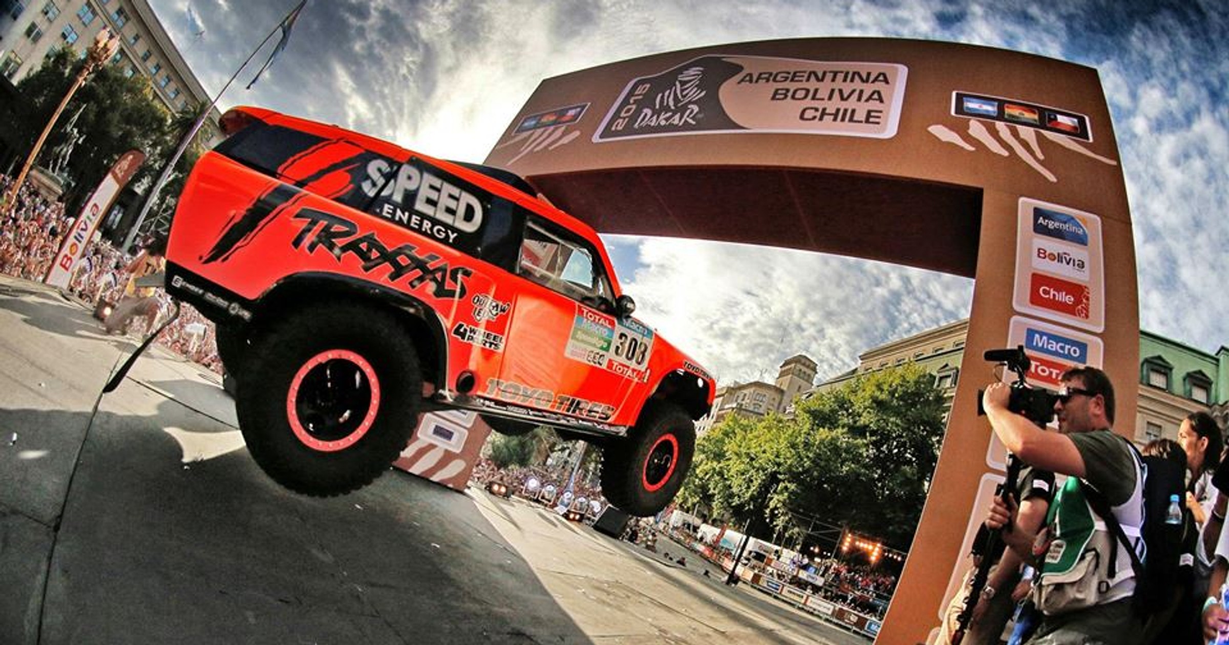 Robby Gordon na starcie w Buenos Aires