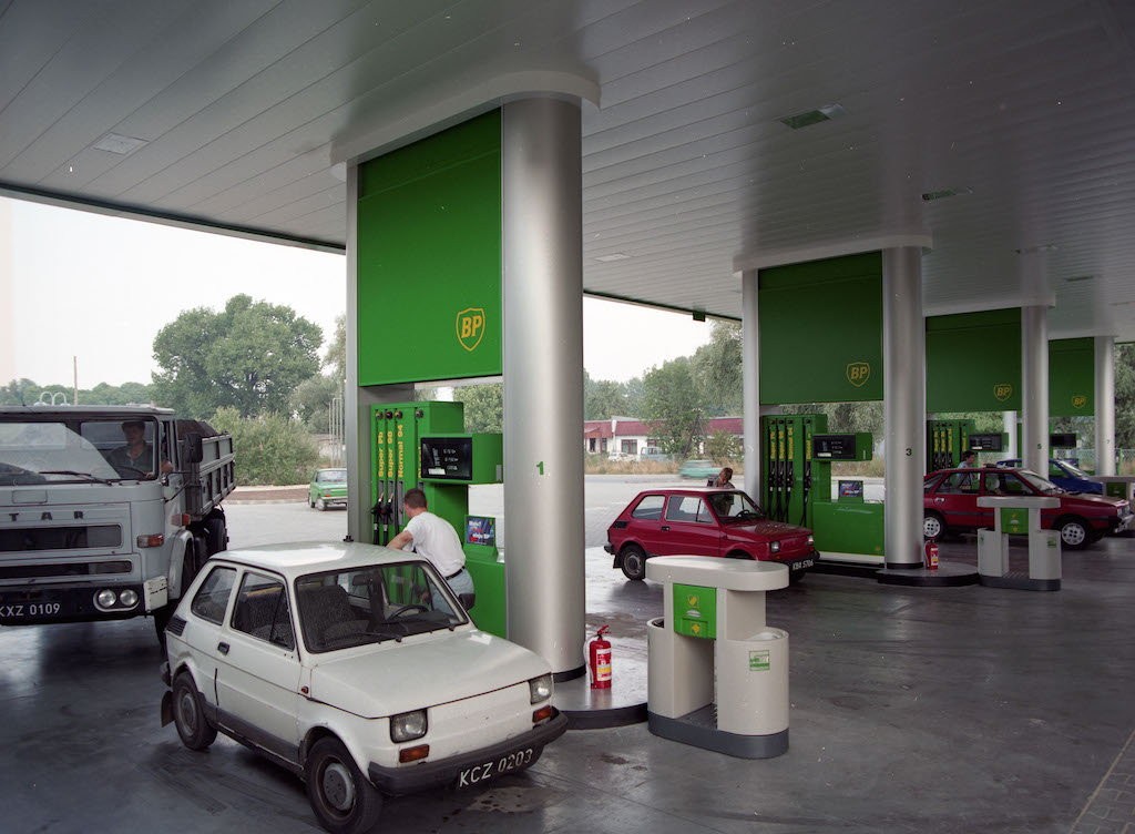 Stacja BP Sikornik w Gliwicach – 1995 rok