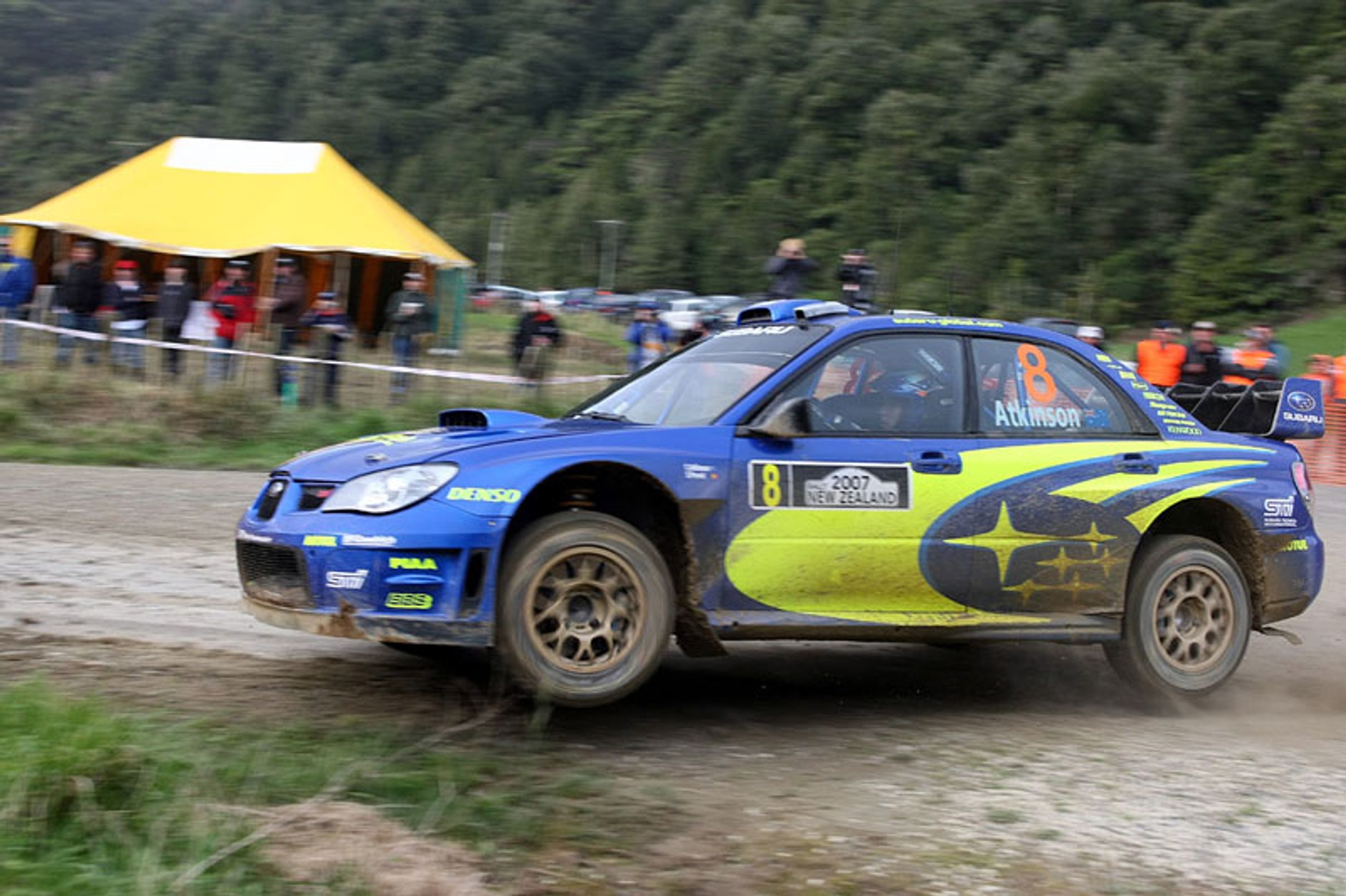 Rajd Nowej Zelandii 2007: fotogaleria Rallyworld©Willy Weyens (1. część)