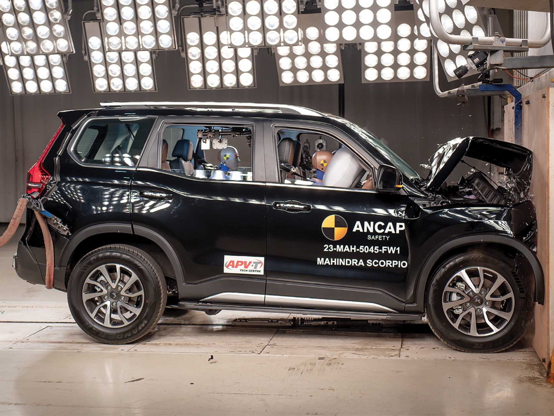 Crash-test: Mahindra Scorpio