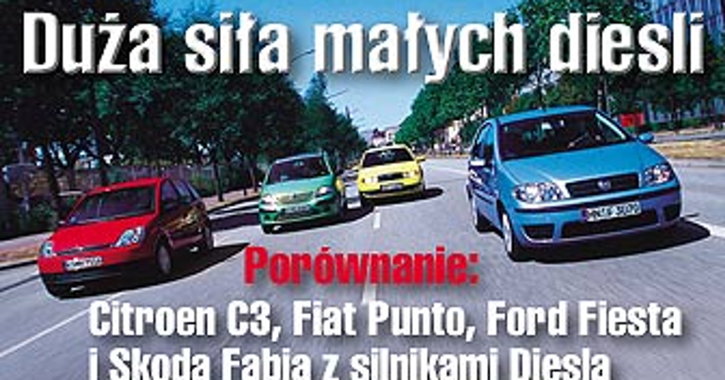Taki mały, a już diesel!