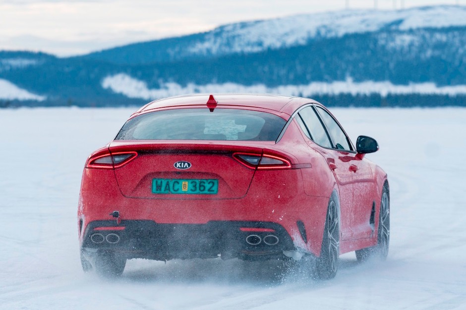Kia Stinger – testy zimowe w Laponii