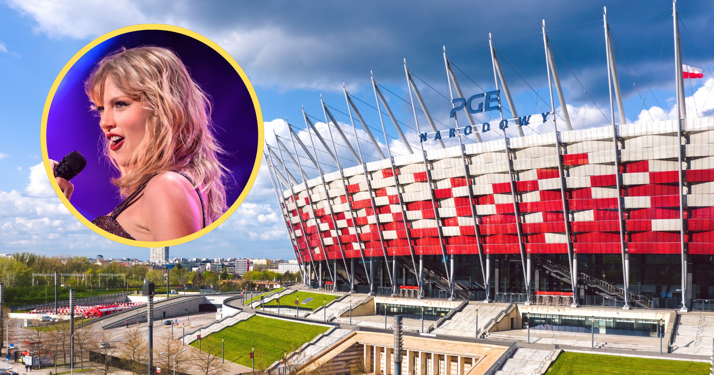 Taylor Swift zagra w Warszawie aż trzy koncerty. Ruch w stolicy będzie utrudniony