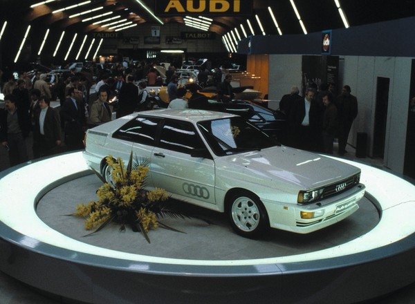 Audi świętuje 40 lat modelu quattro